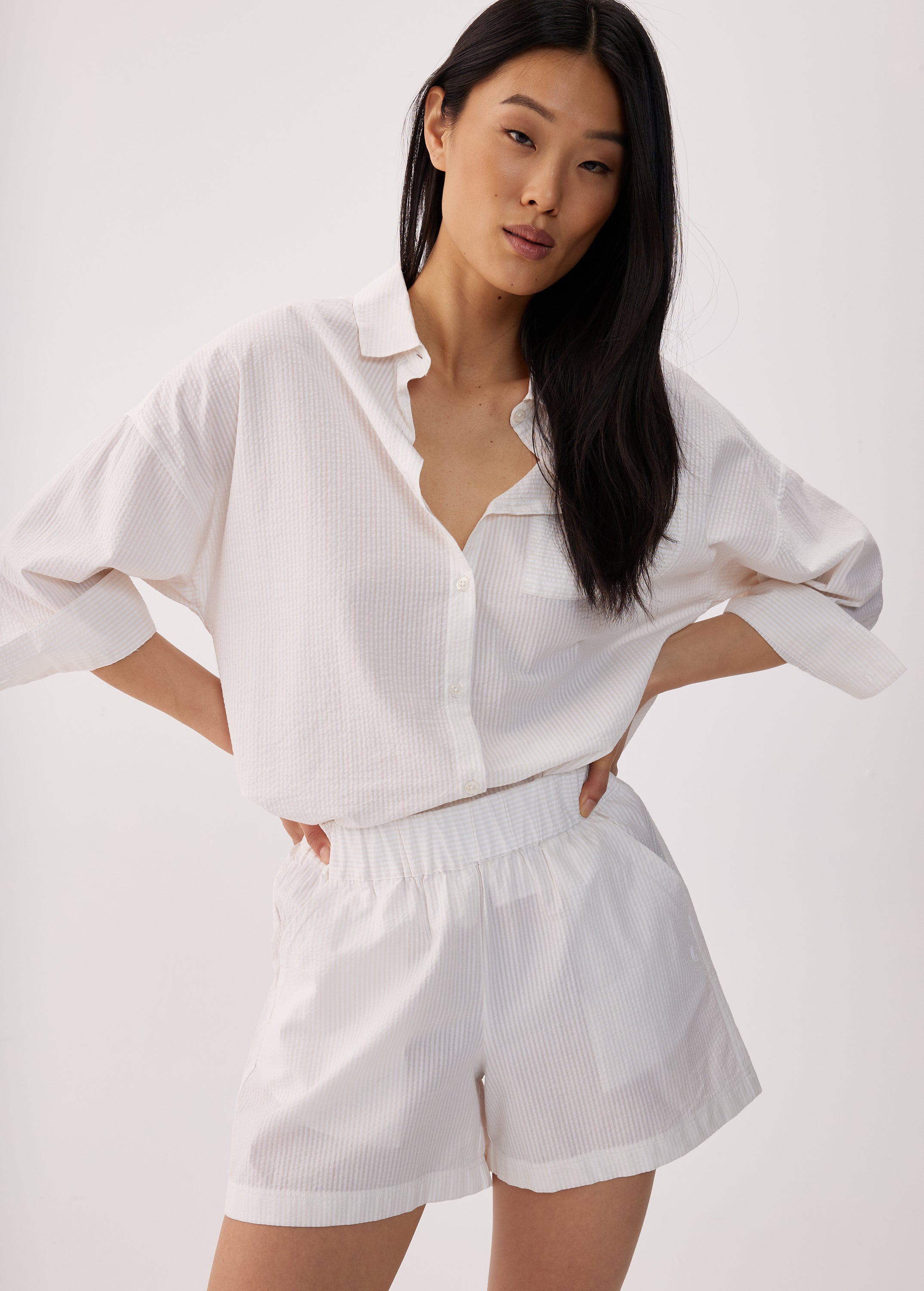 Lolë Latitude Shorts in white