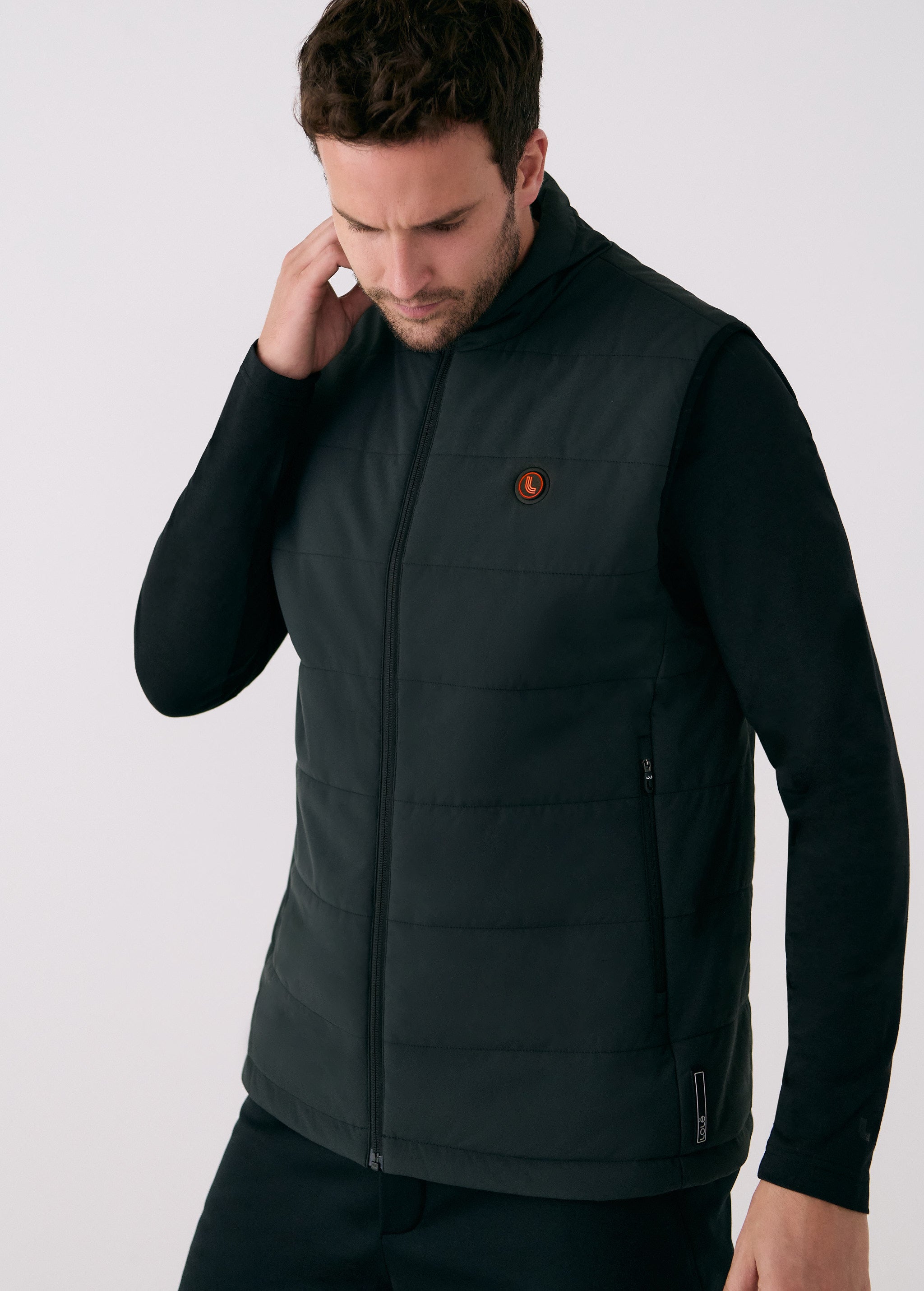 Lolë Heat It Up Heated Vest in black