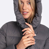 Lolë Nora Down Jacket in Magnet charcoal