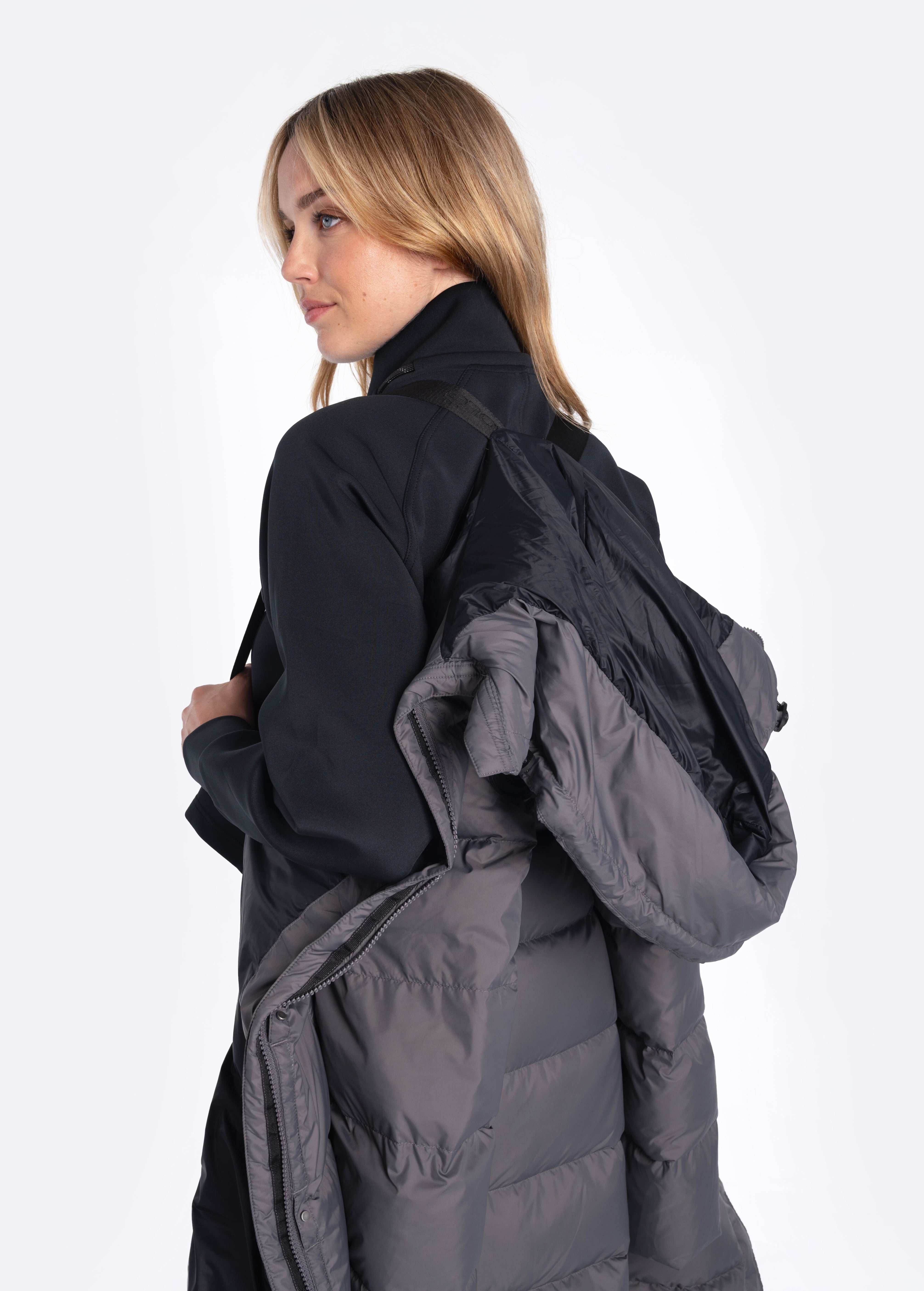 Lolë Nora Down Jacket in Magnet charcoal