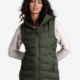 Lolë Transition Vest in Kombu olive green