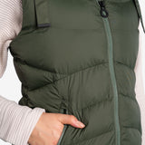 Lolë Transition Vest in Kombu olive green