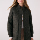 Lolë 3/4 Bomber Insulated Jacket in olive