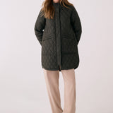 Lolë 3/4 Bomber Insulated Jacket in olive