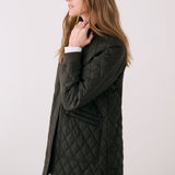 Lolë 3/4 Bomber Insulated Jacket in olive