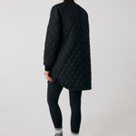 Lolë 3/4 Bomber Insulated Jacket in black