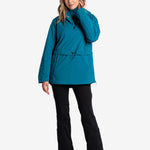 Lolë Olympia Oversized Insulated Jacket in blue