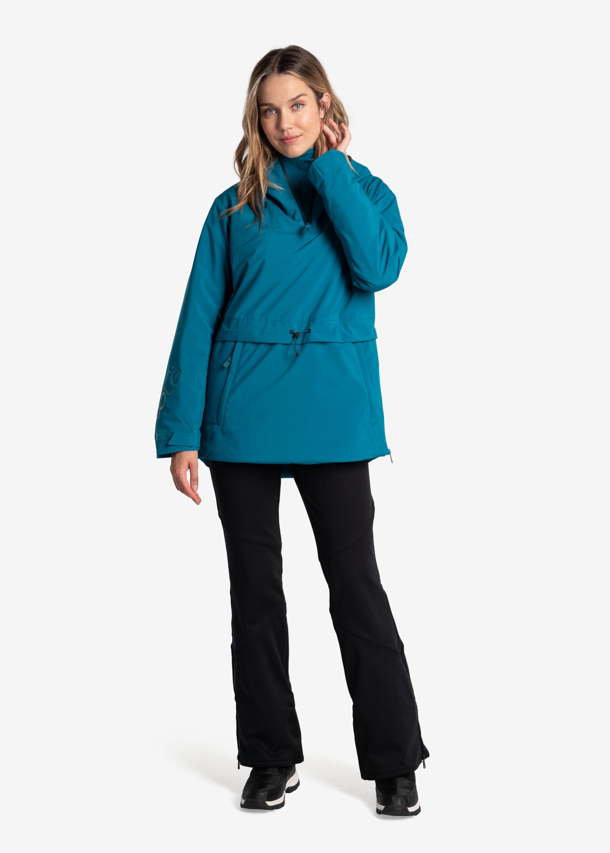 Lolë Olympia Oversized Insulated Jacket in blue