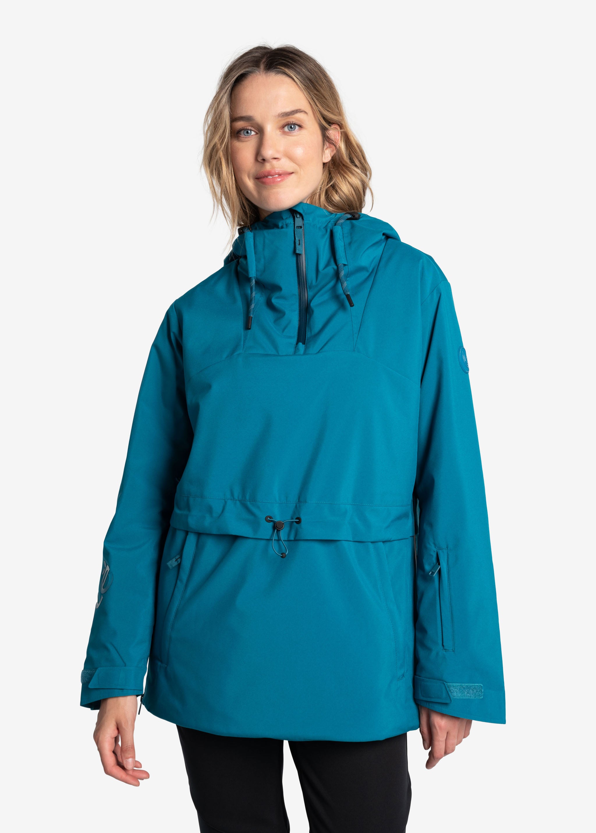 Lolë Olympia Oversized Insulated Jacket in blue