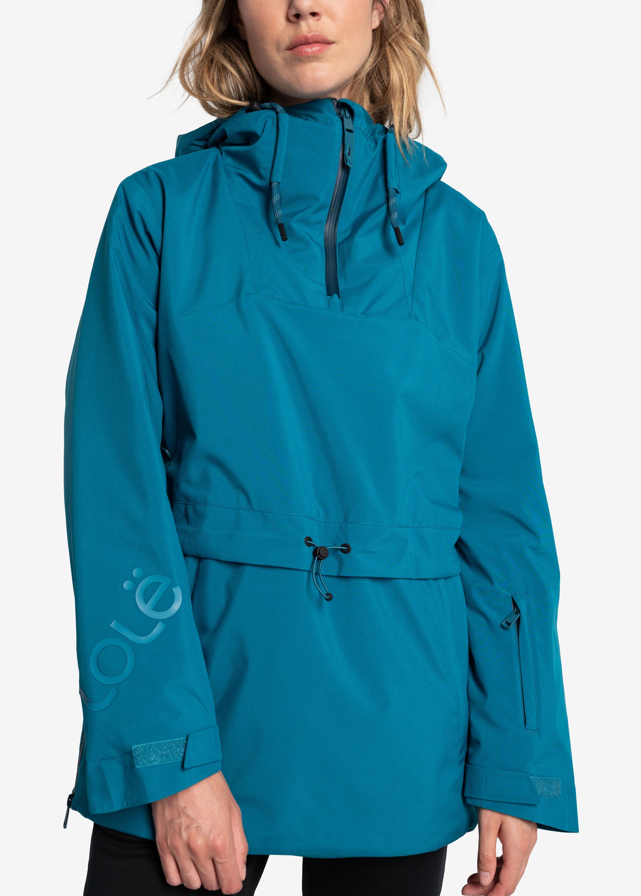 Lolë Olympia Oversized Insulated Jacket in blue