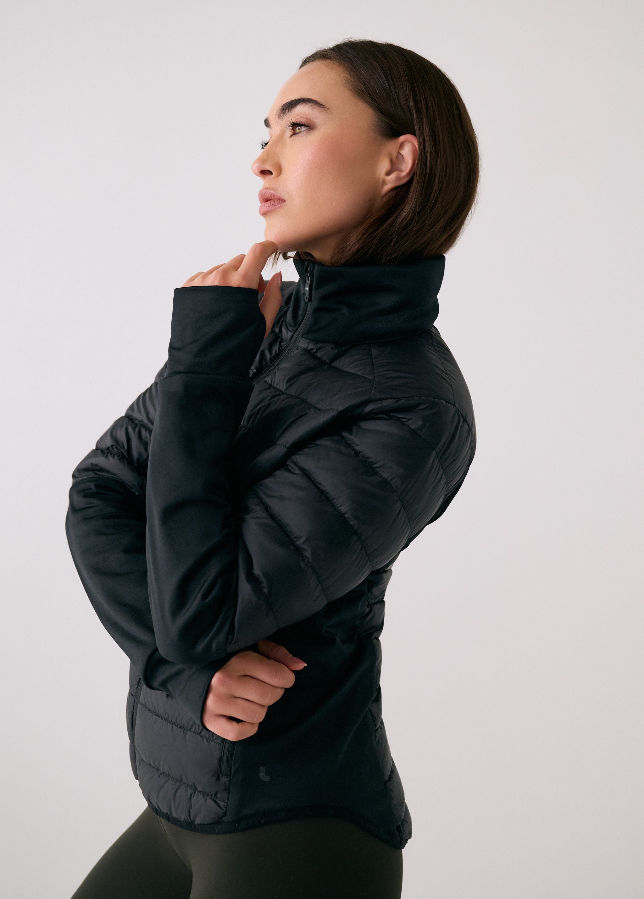 Lolë Just Windproof Insulated Jacket in black