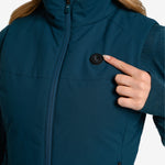 Lolë Heat It Up Heated Vest in blue
