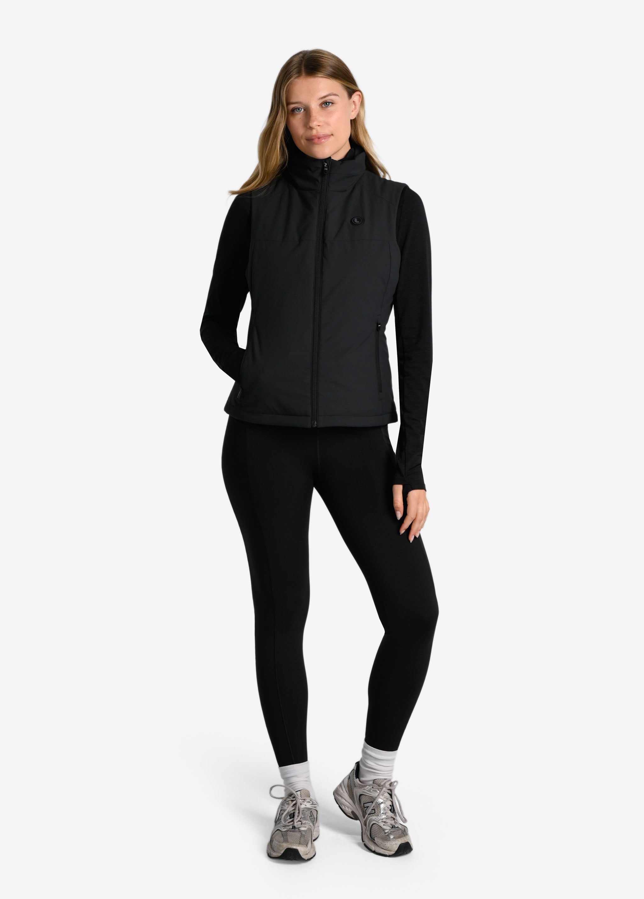 Lolë Heat It Up Heated Vest in black