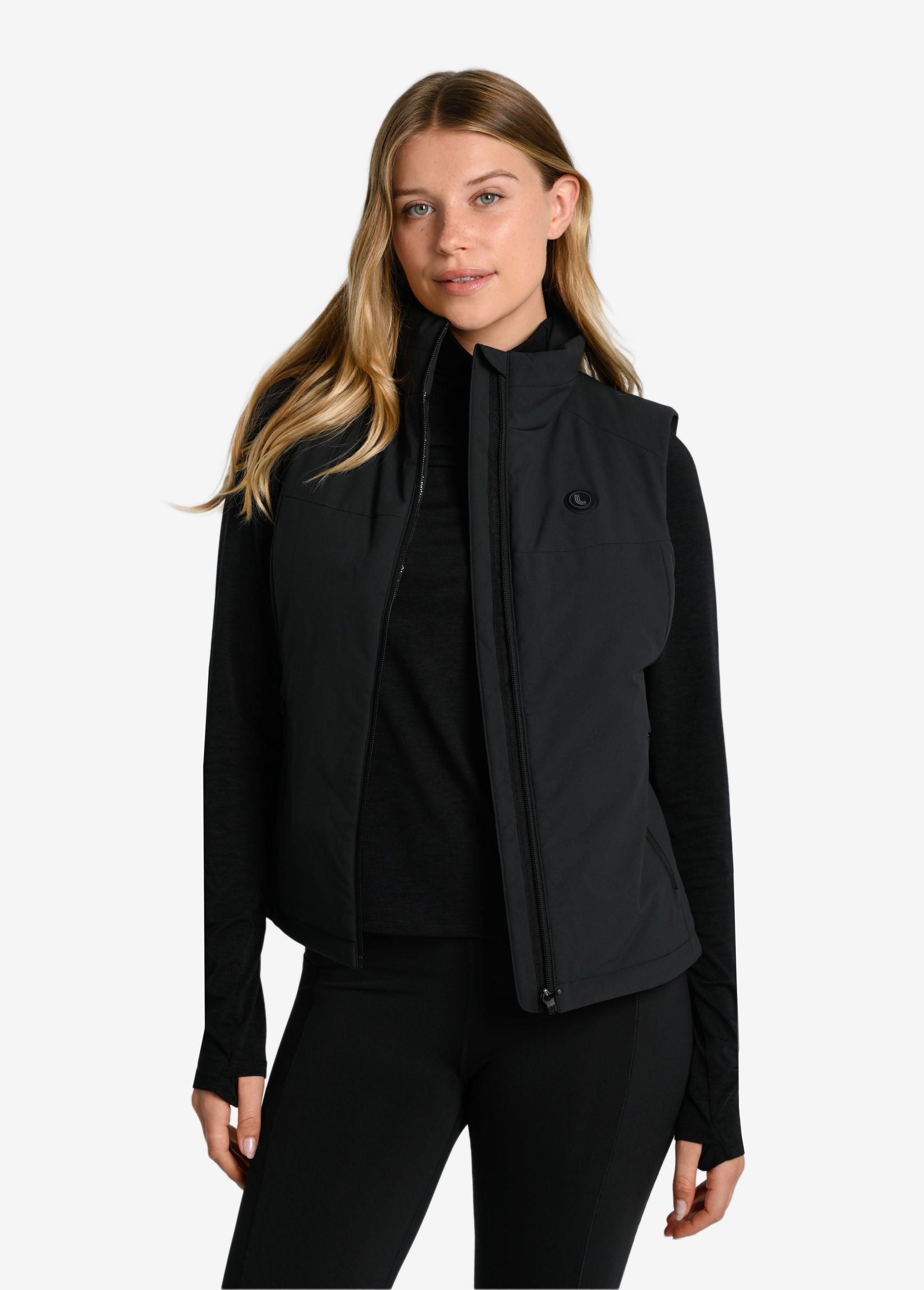 Lolë Heat It Up Heated Vest in black