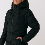 Lolë Berri Down Jacket in black — the Berri down jacket is your cold weather wardrobe hero