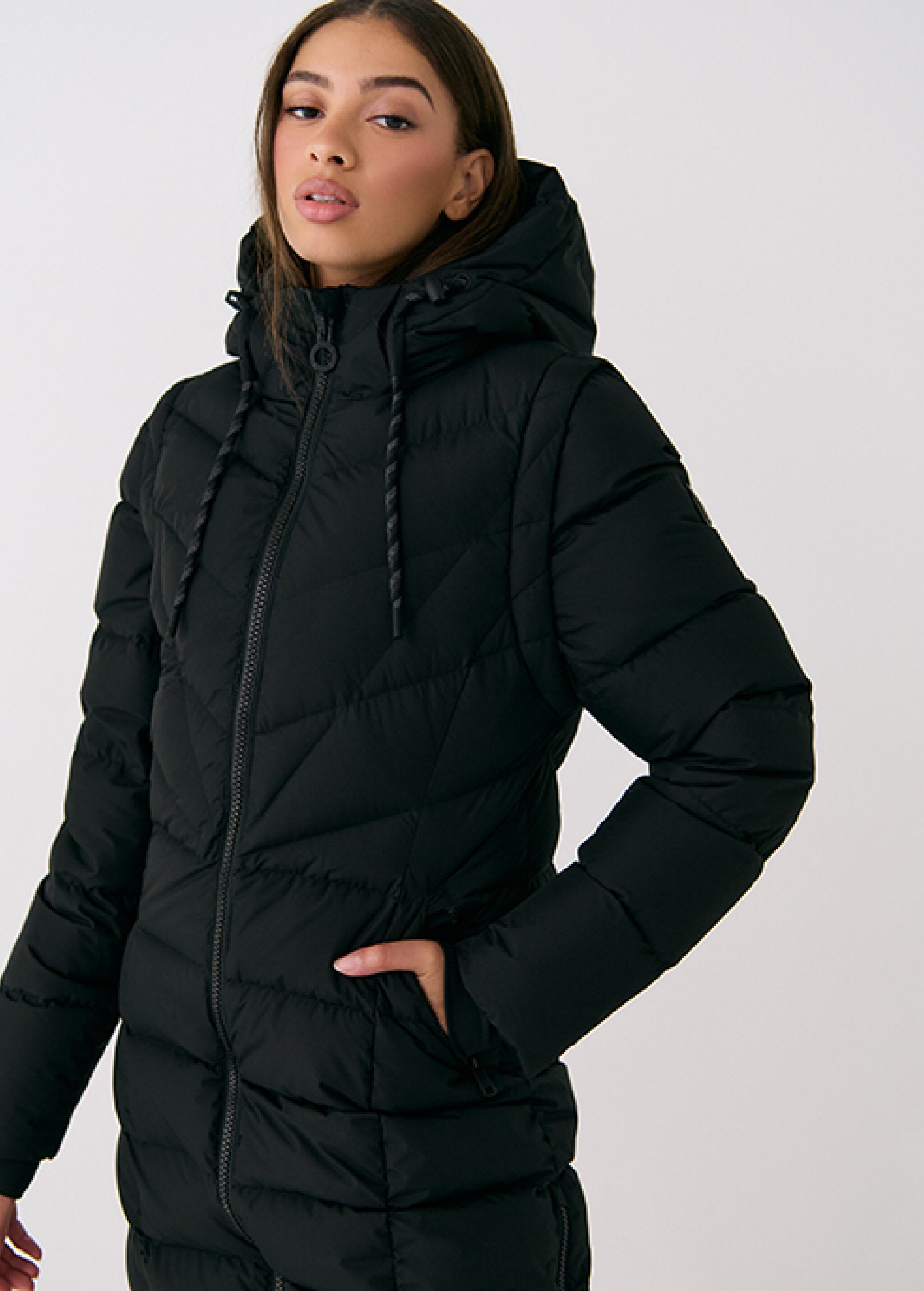 Lolë Berri Down Jacket in black — the Berri down jacket is your cold weather wardrobe hero