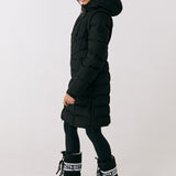 Lolë Berri Down Jacket in black — the Berri down jacket is your cold weather wardrobe hero