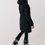 Lolë Berri Down Jacket in black — the Berri down jacket is your cold weather wardrobe hero