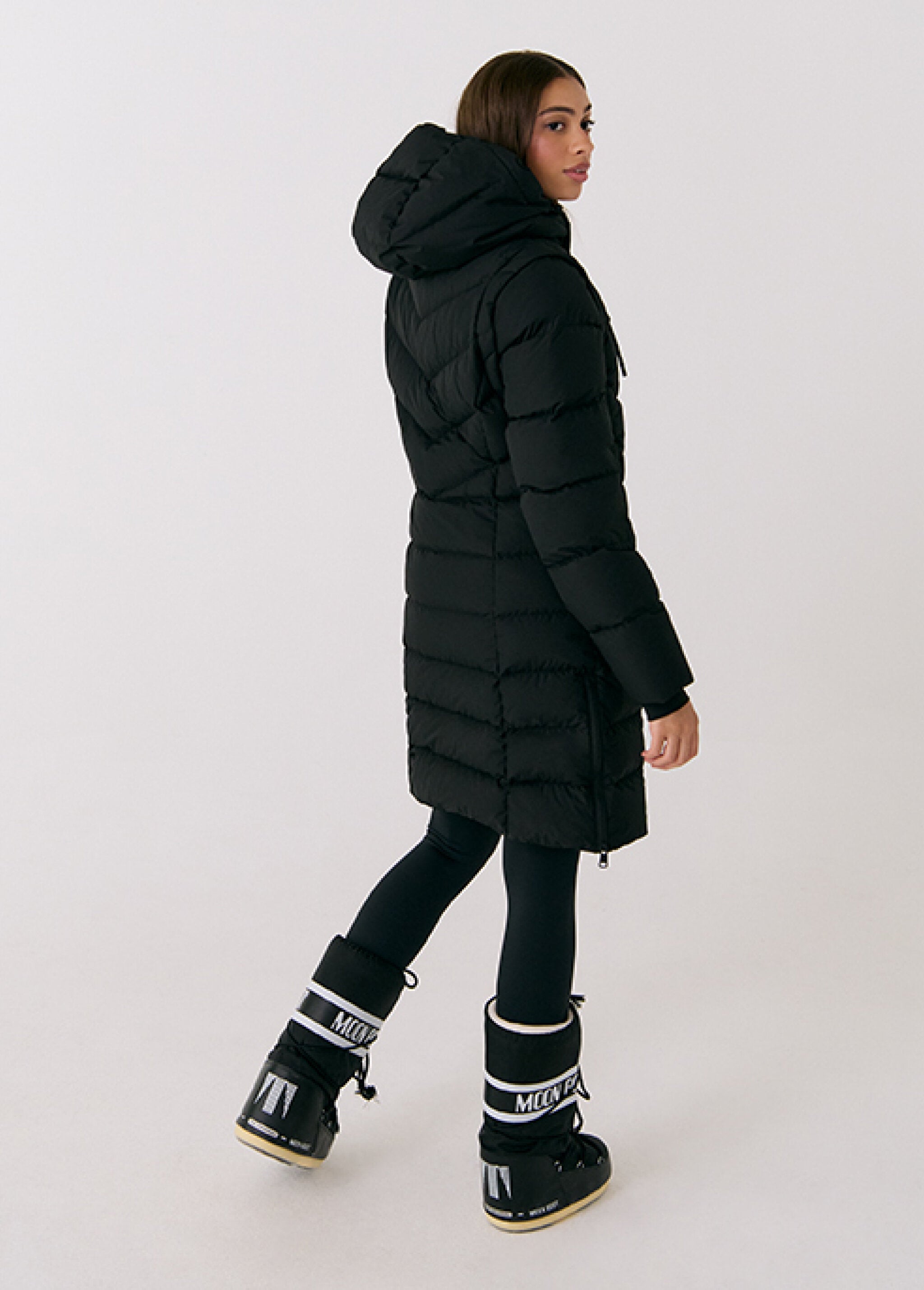 Lolë Berri Down Jacket in black — the Berri down jacket is your cold weather wardrobe hero