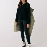 Lolë Berri Down Jacket in Hazel sage green — the Berri down jacket is your cold weather wardrobe hero