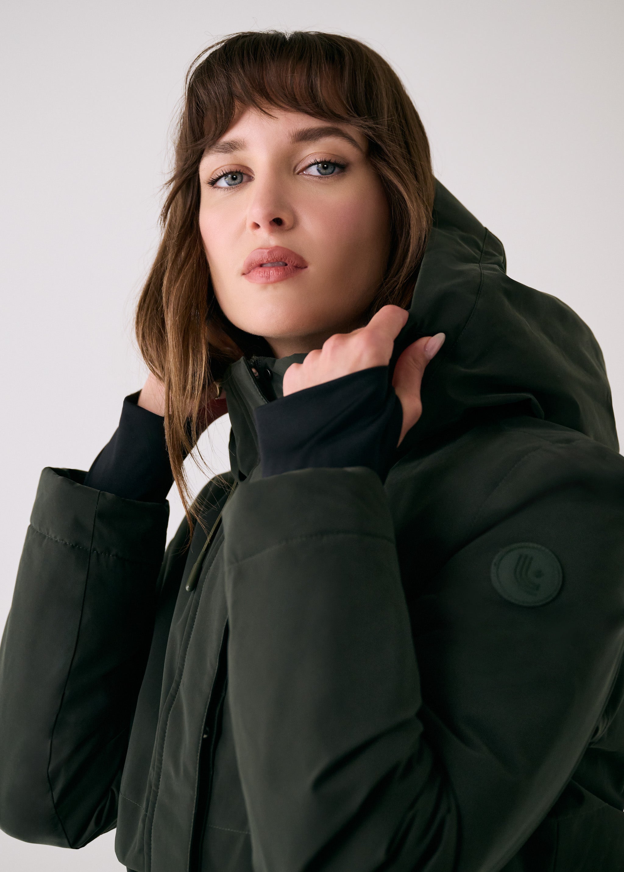 Lolë Bristol Jacket in olive
