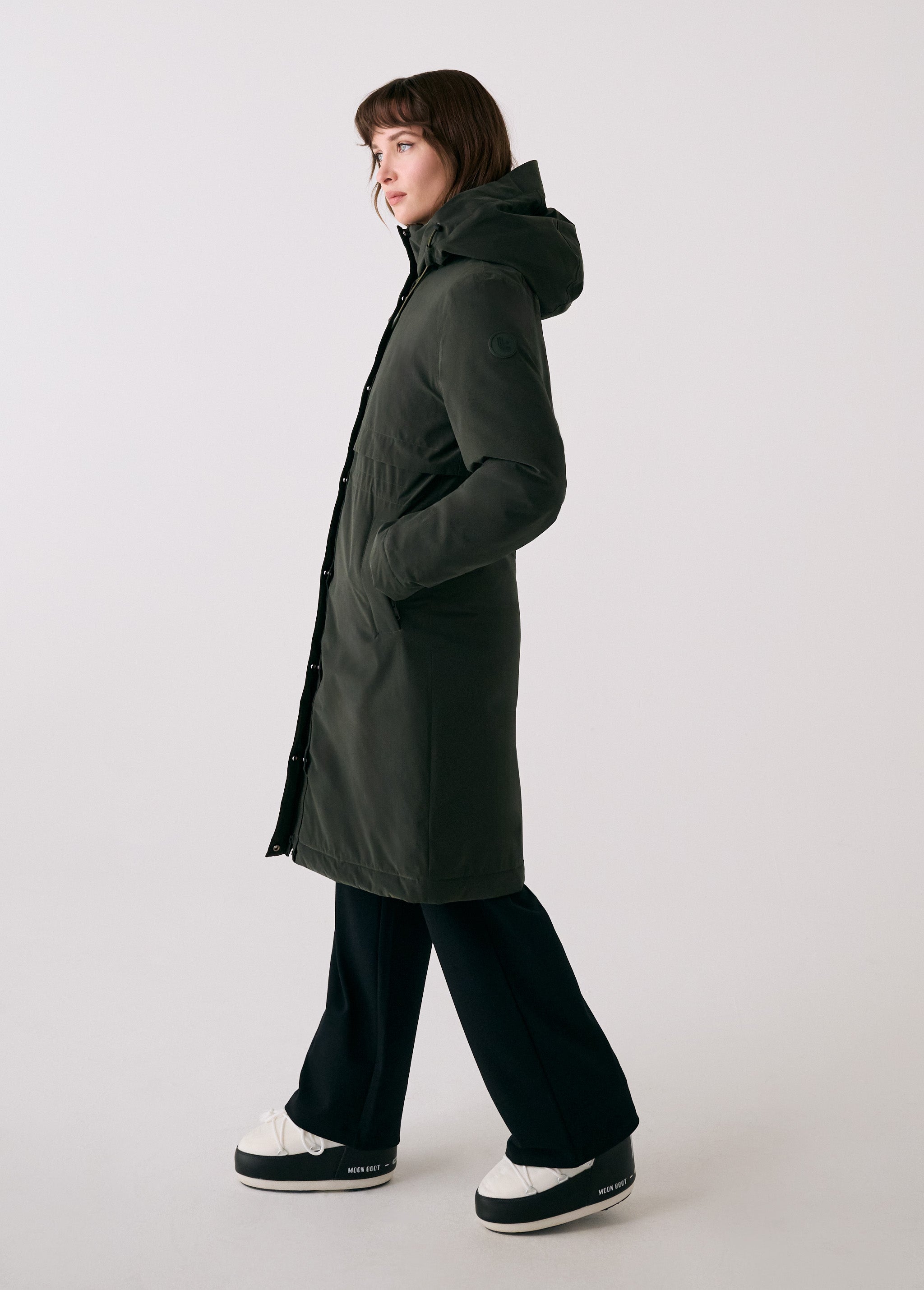 Lolë Bristol Jacket in olive