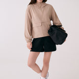 Lolë Sofia Anorak in Sandshell beige