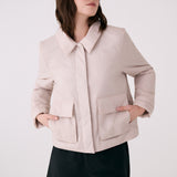 Lolë Dani Insulated Jacket in Abalone pale greige