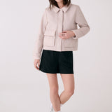 Lolë Dani Insulated Jacket in Abalone pale greige