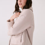 Lolë Dani Insulated Jacket in Abalone pale greige