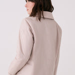 Lolë Dani Insulated Jacket in Abalone pale greige
