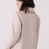 Lolë Dani Insulated Jacket in Abalone pale greige