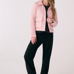 Lolë Dani Insulated Jacket in Ballerina blush pink