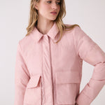 Lolë Dani Insulated Jacket in Ballerina blush pink