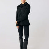 Lolë Element 2 Rain Jacket in black — the Element 2 Rain Jacket is fully seam-sealed to keep moisture out