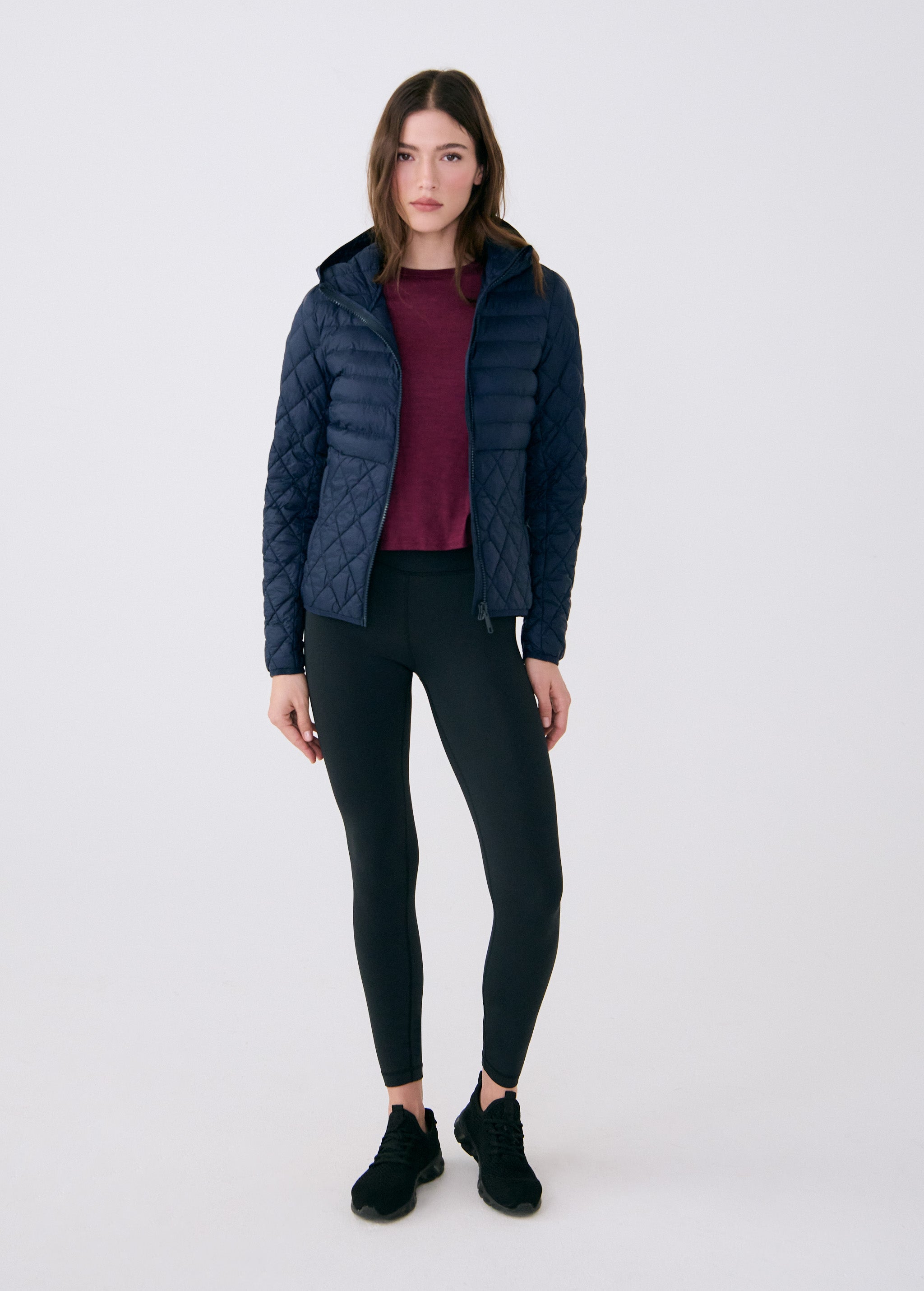 Lolë The Base Insulated Jacket in Outerspace navy