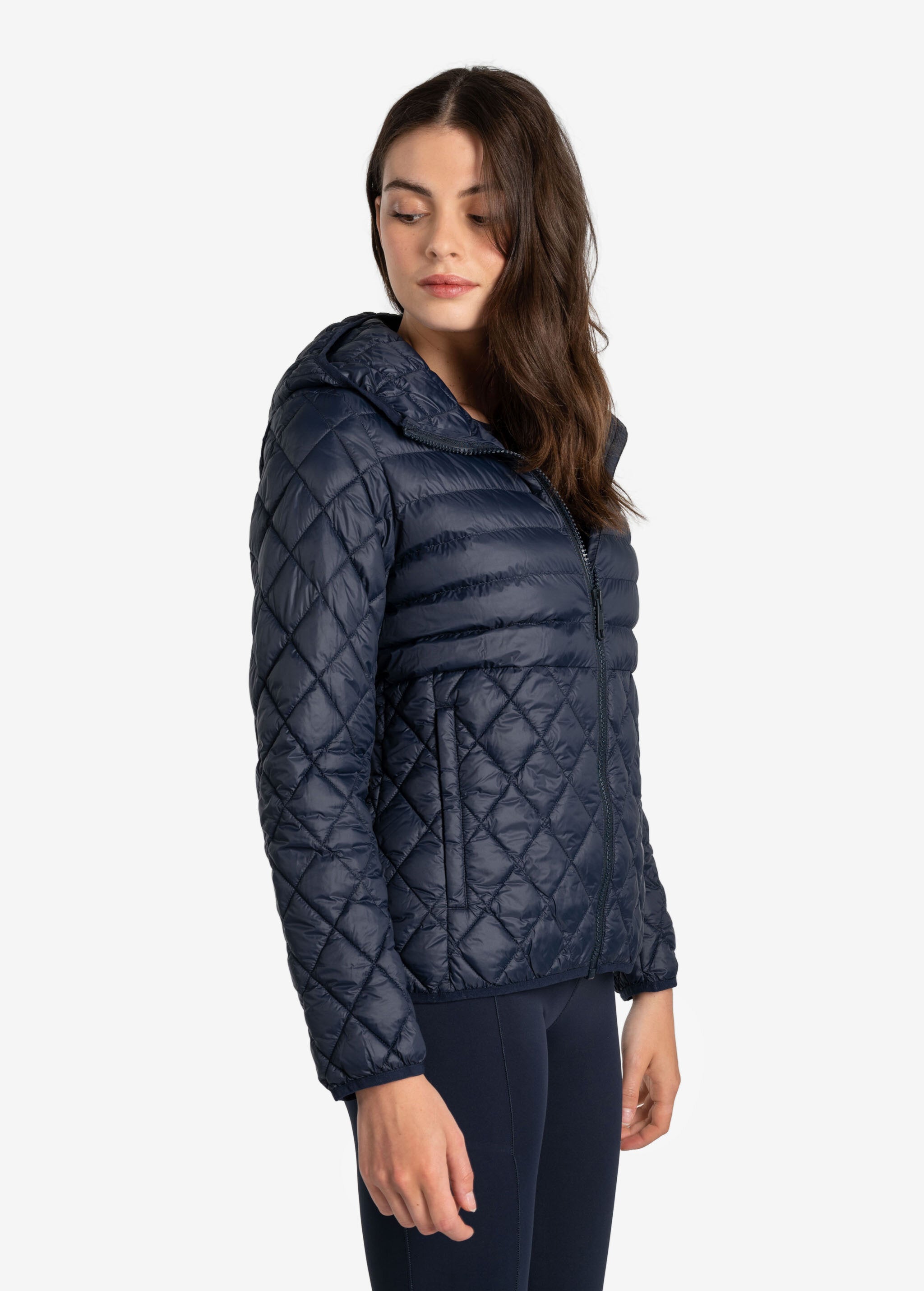 Lolë The Base Insulated Jacket in Outerspace navy