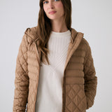 Lolë The Base Insulated Jacket in Dune khaki brown