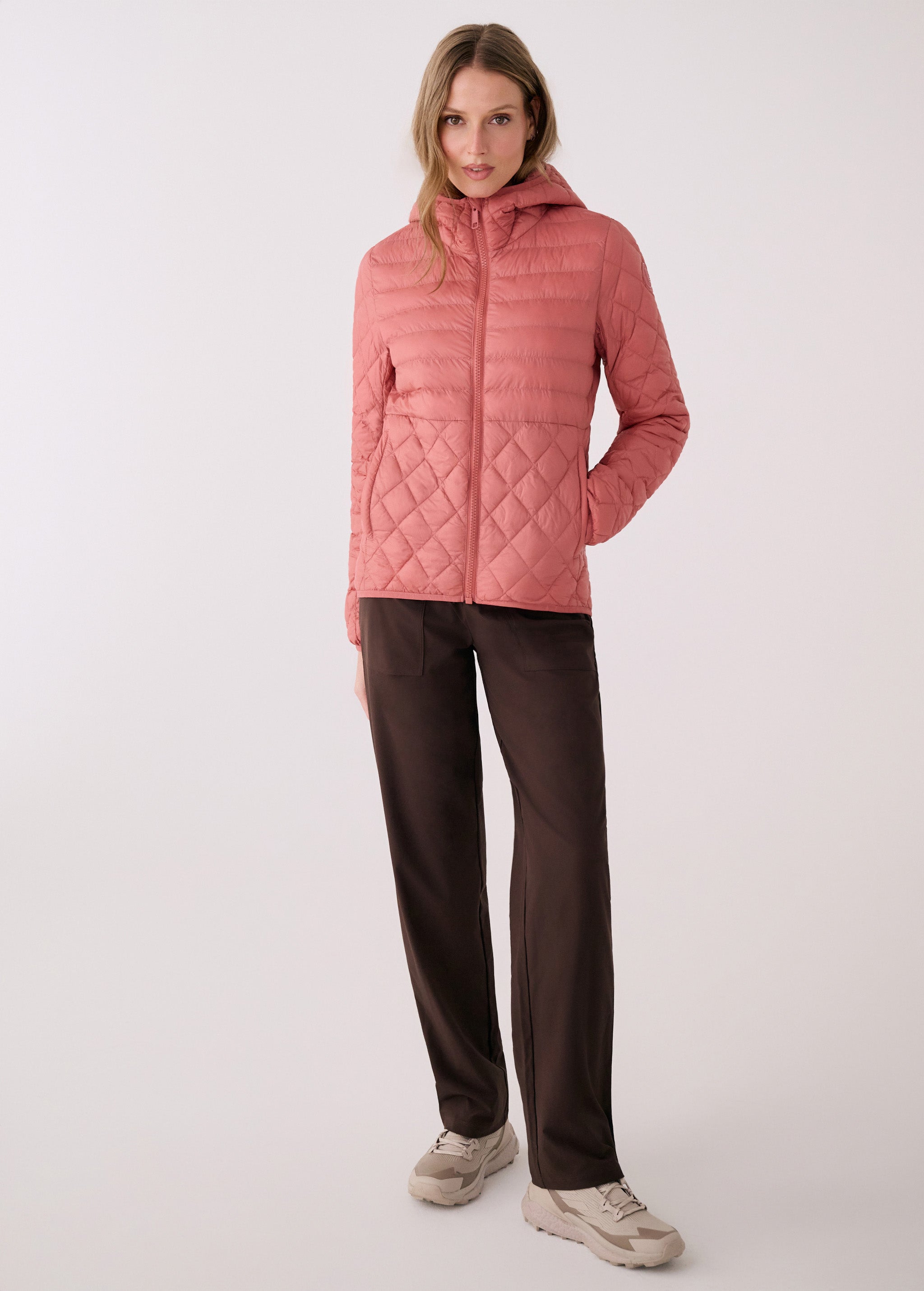 Lolë The Base Insulated Jacket in dusty rose