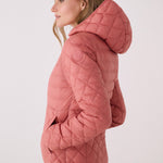 Lolë The Base Insulated Jacket in dusty rose