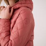 Lolë The Base Insulated Jacket in dusty rose
