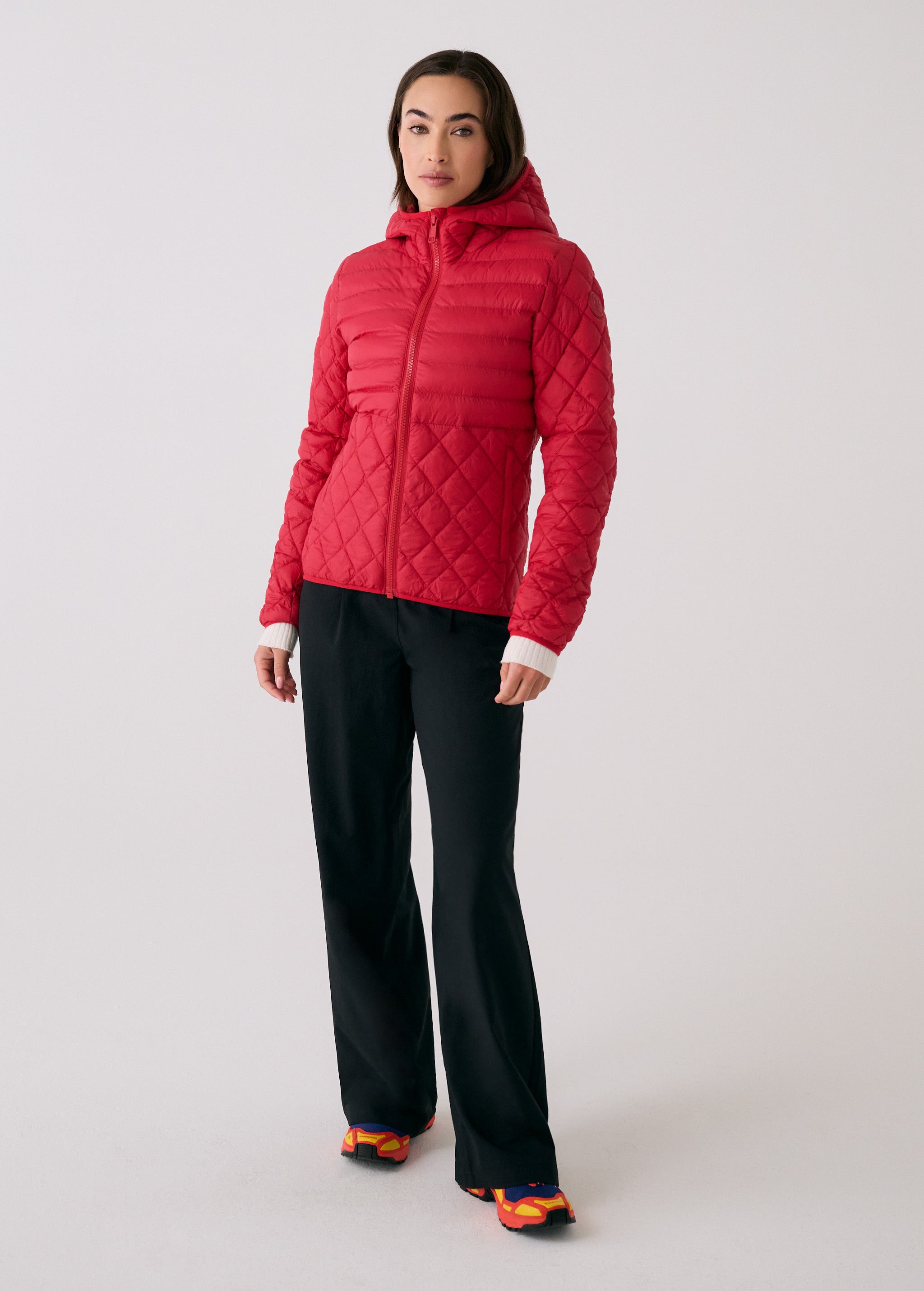 Lolë The Base Insulated Jacket in Crimson red