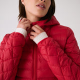 Lolë The Base Insulated Jacket in Crimson red