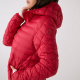 Lolë The Base Insulated Jacket in Crimson red