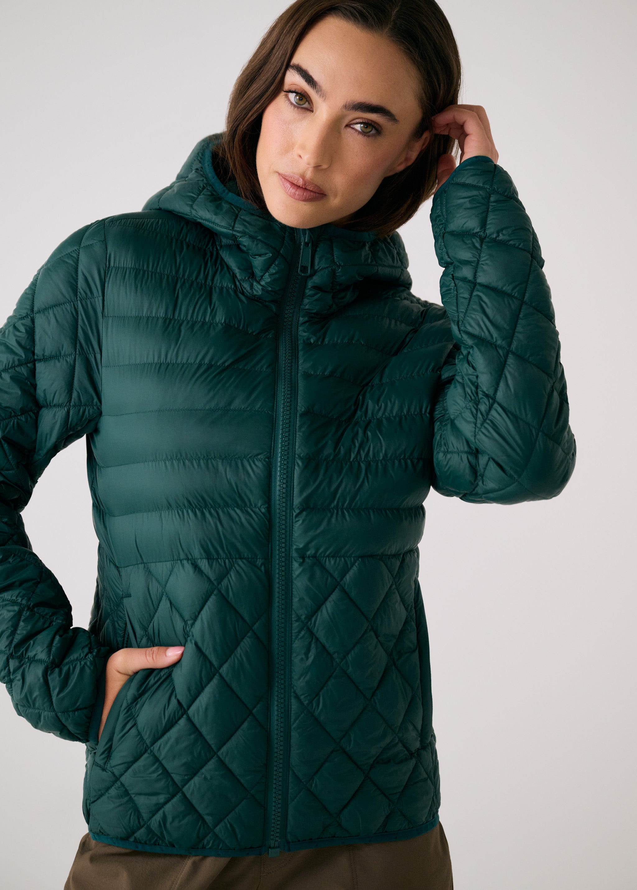 Lolë The Base Insulated Jacket in teal