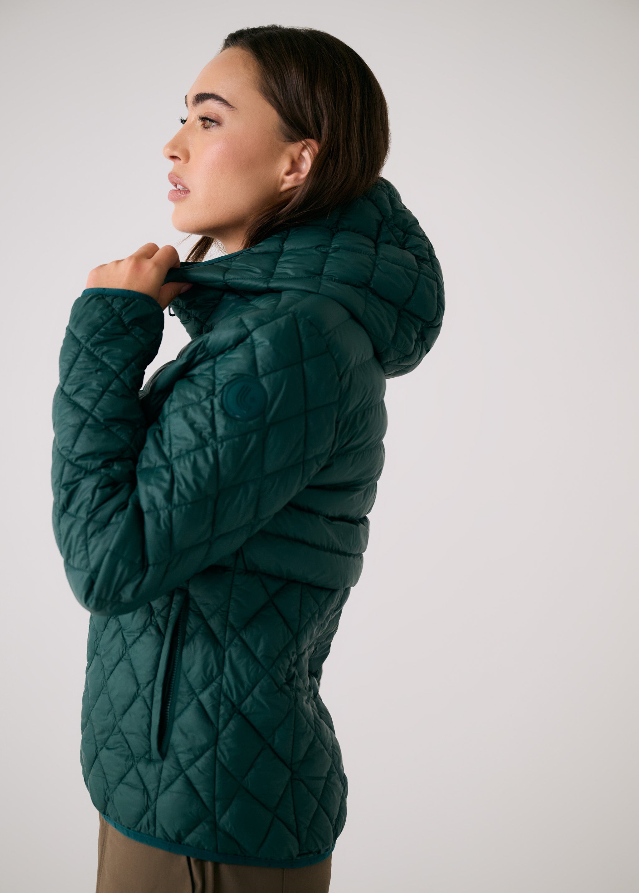 Lolë The Base Insulated Jacket in teal