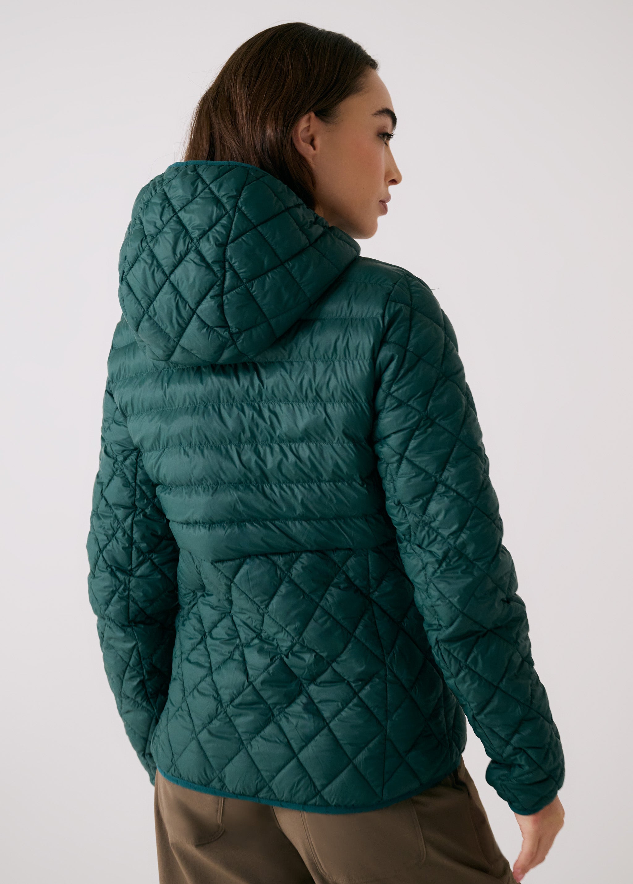 Lolë The Base Insulated Jacket in teal