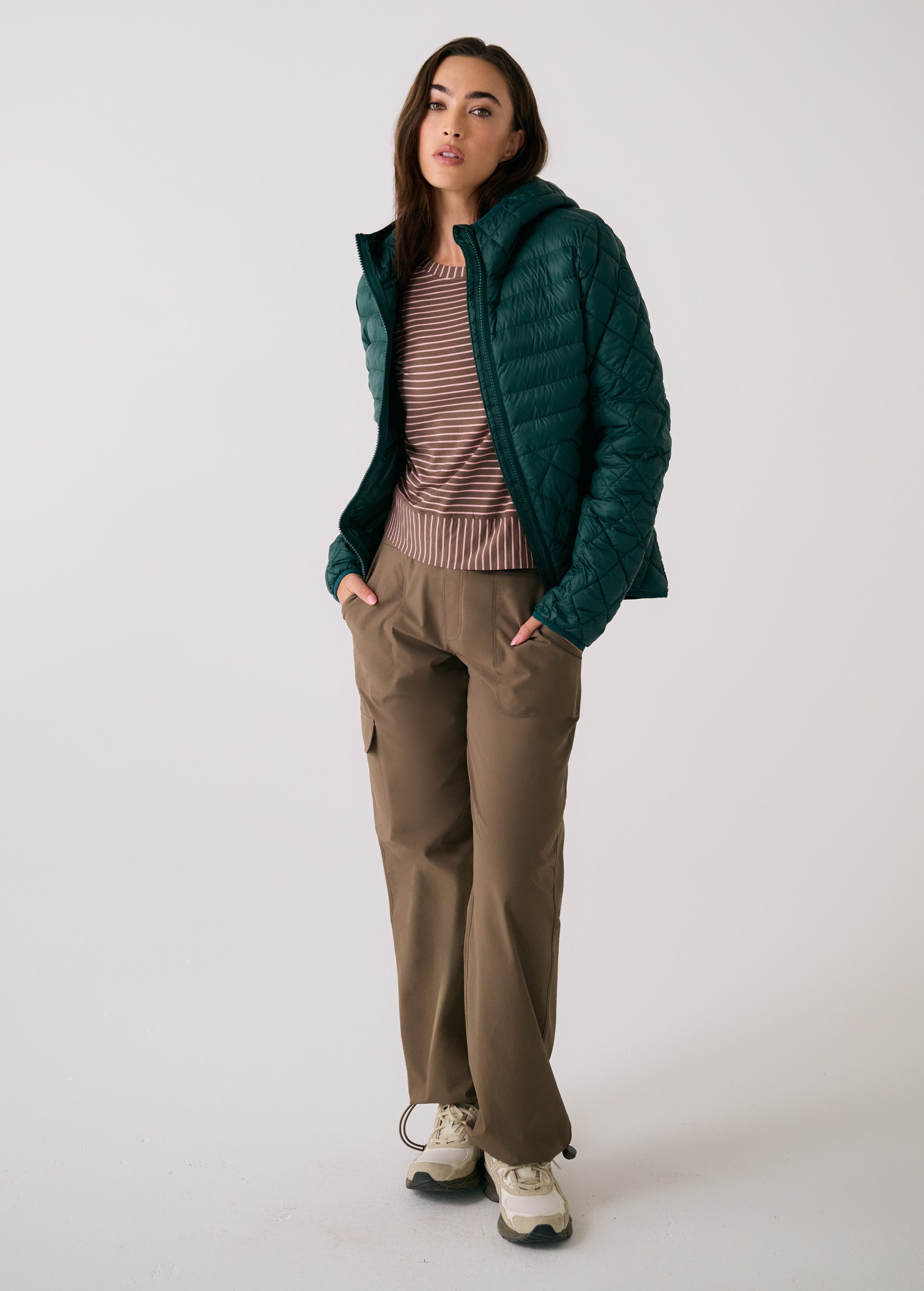 Lolë The Base Insulated Jacket in teal