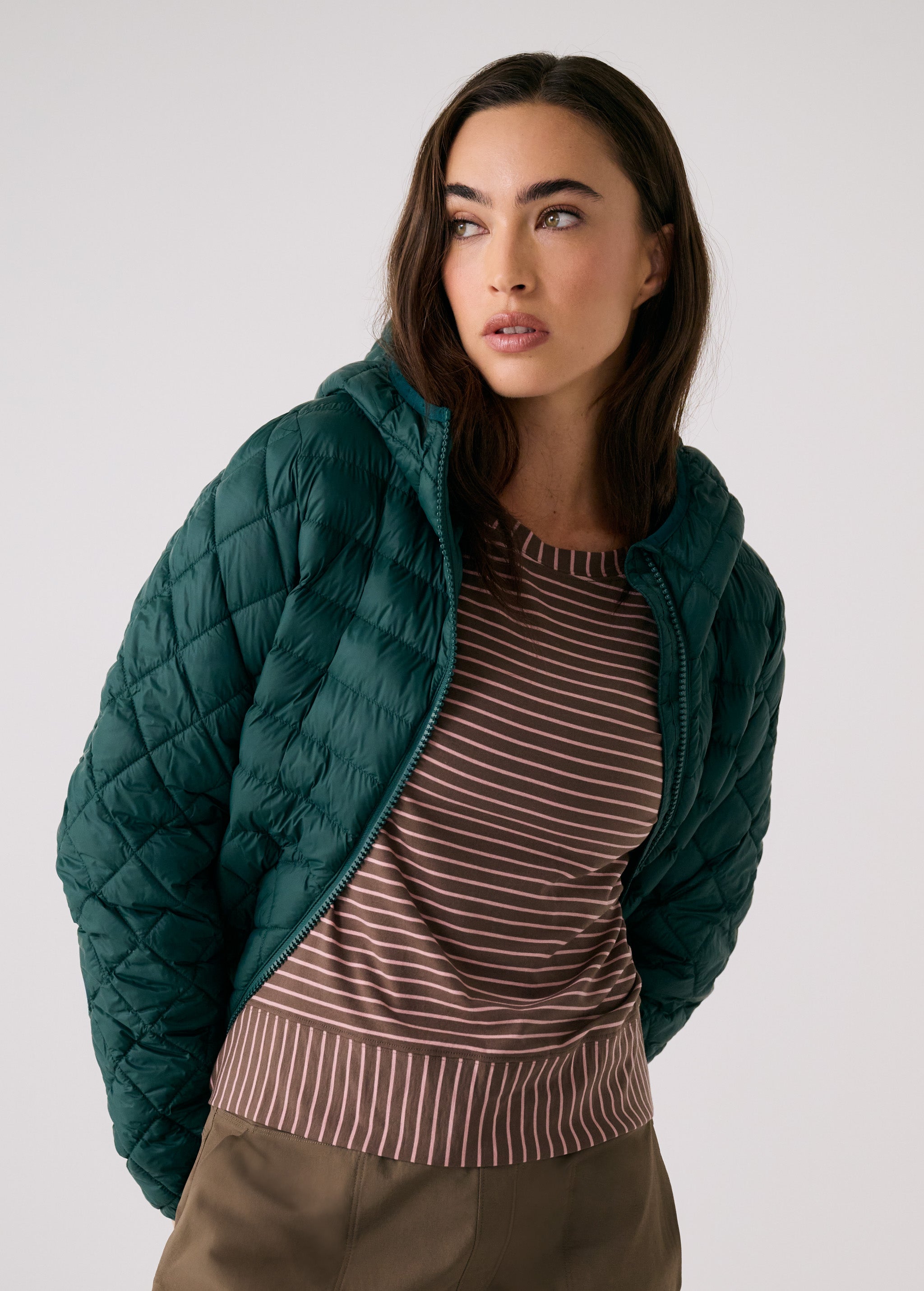Lolë The Base Insulated Jacket in teal
