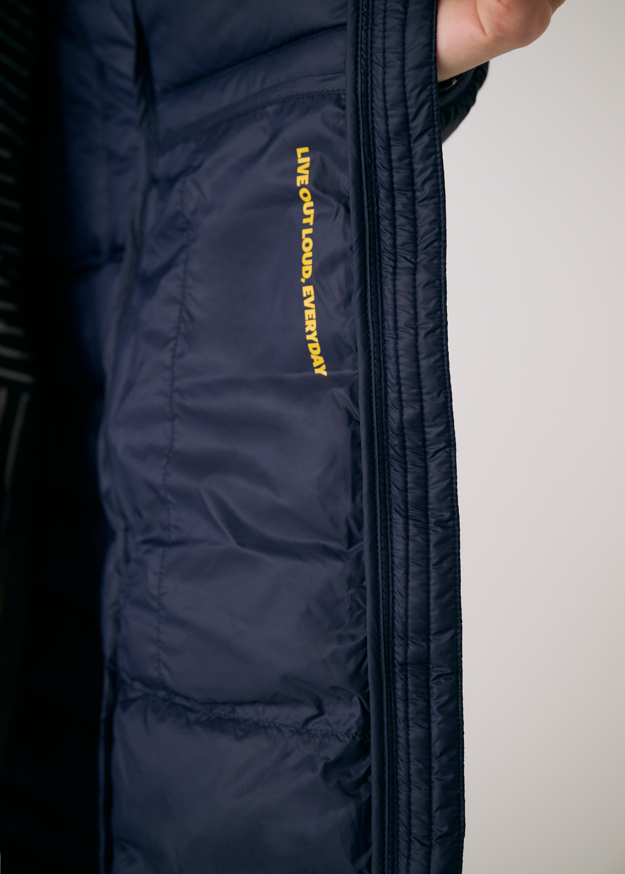 Lolë Claudia Down Jacket in Outerspace navy